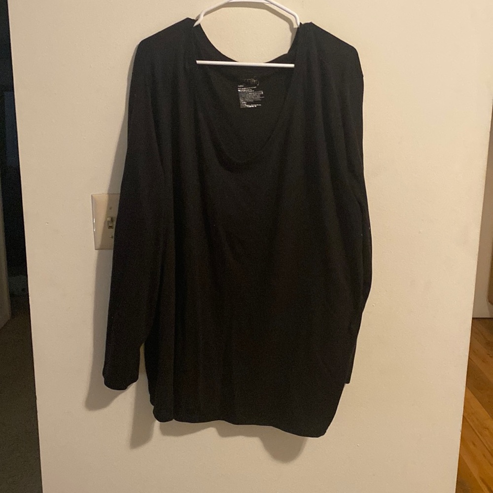Black long sleeve shirt